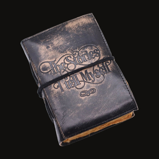 The Stories I Tell Myself Deckled-Edge Leather Journal