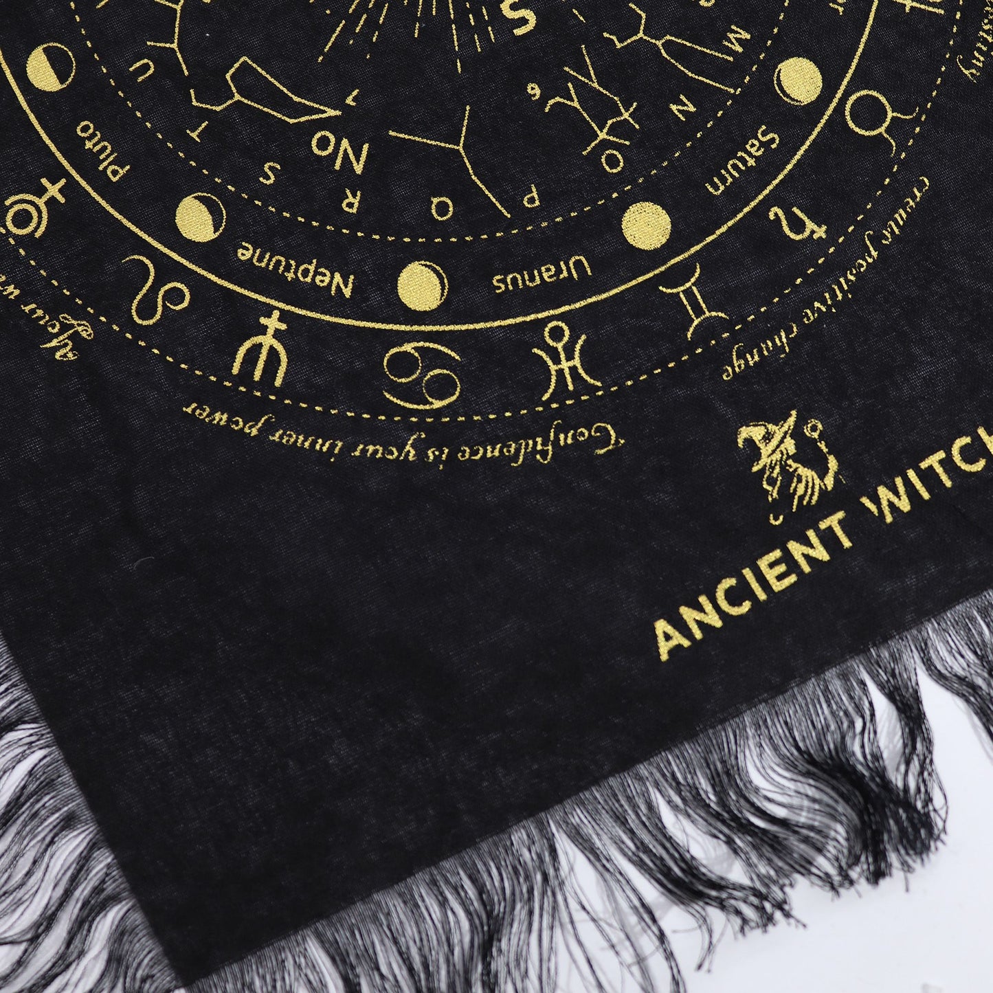Black & Gold All-Seeing Eye Divination Cloth