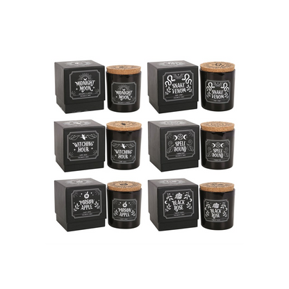 Midnight Ritual Candle Set – 6 Candles
