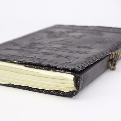 Large Black Leather Book of Shadows