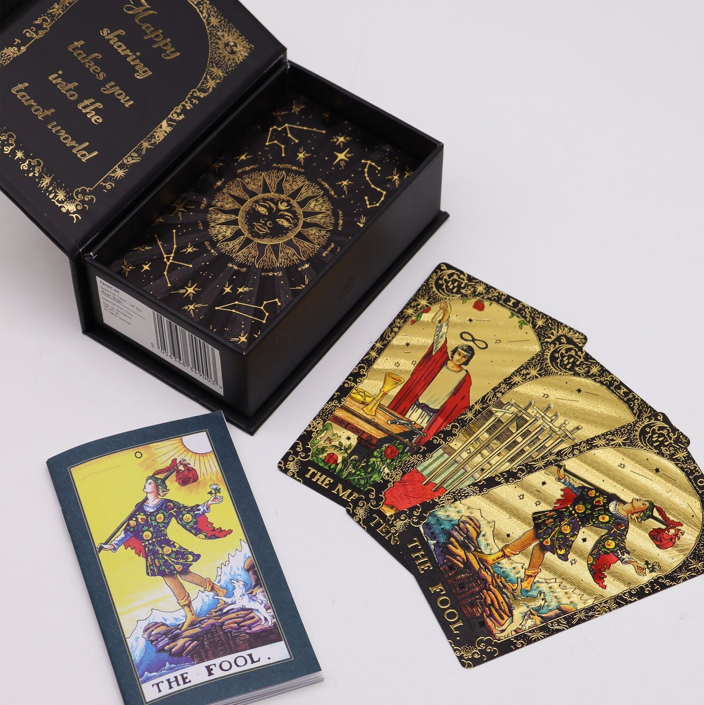 Gold Foil Tarot Gift Set – Let the Magic Begin