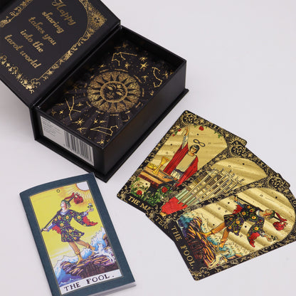 Gold Foil Tarot Gift Set – Let the Magic Begin