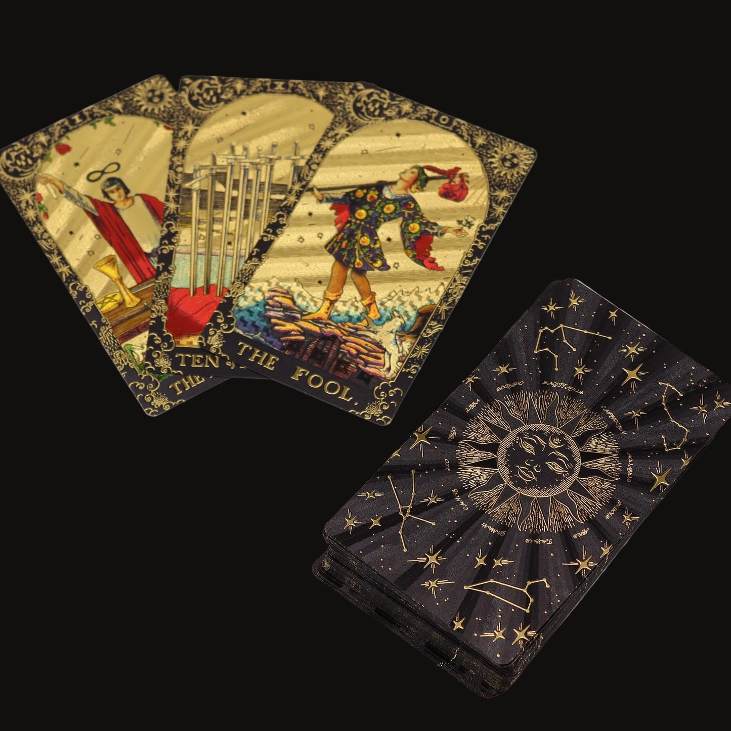Gold Foil Tarot Gift Set – Let the Magic Begin