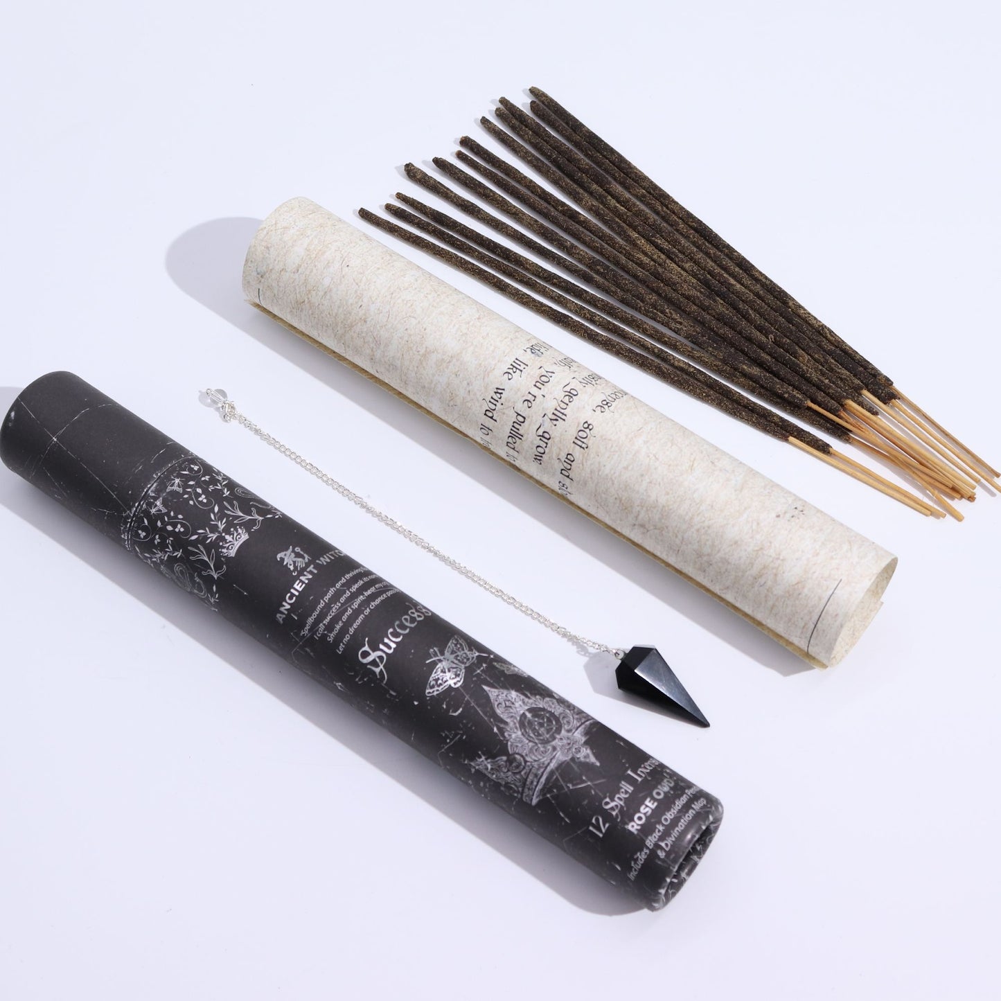 Black Obsidian Success Incense Ritual Set