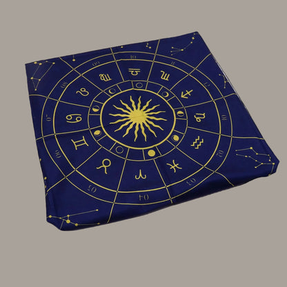 Zodiac Tarot Reading Cloth