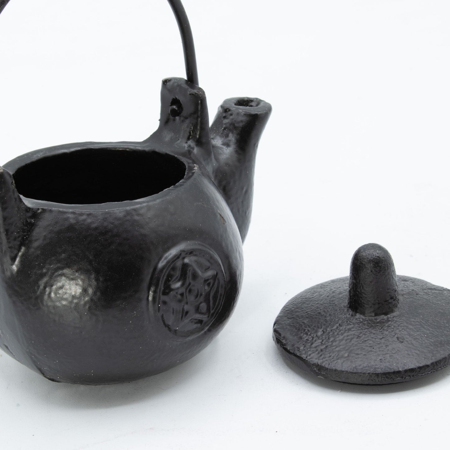 Small Cast Iron Pentagram Ritual Pot