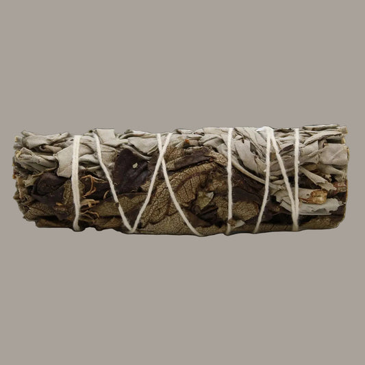 White & Black Sage Incense Bundle – 10 cm