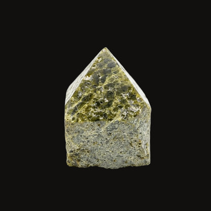 A-Grade Epidote Polished Points – Set of 5–6
