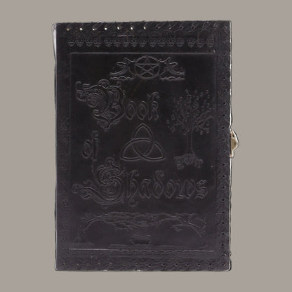 Large Black Leather Book of Shadows