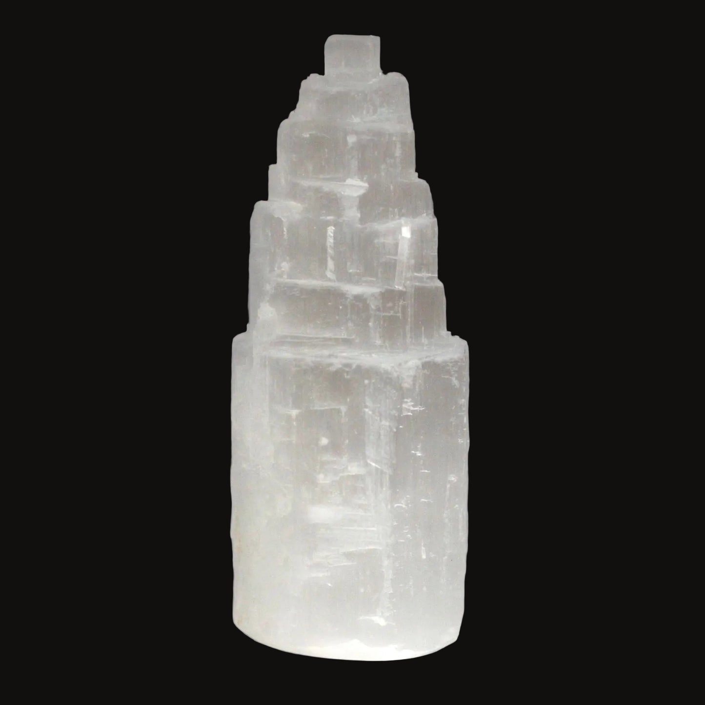 Natural Moroccan Selenite Tower – 10 cm