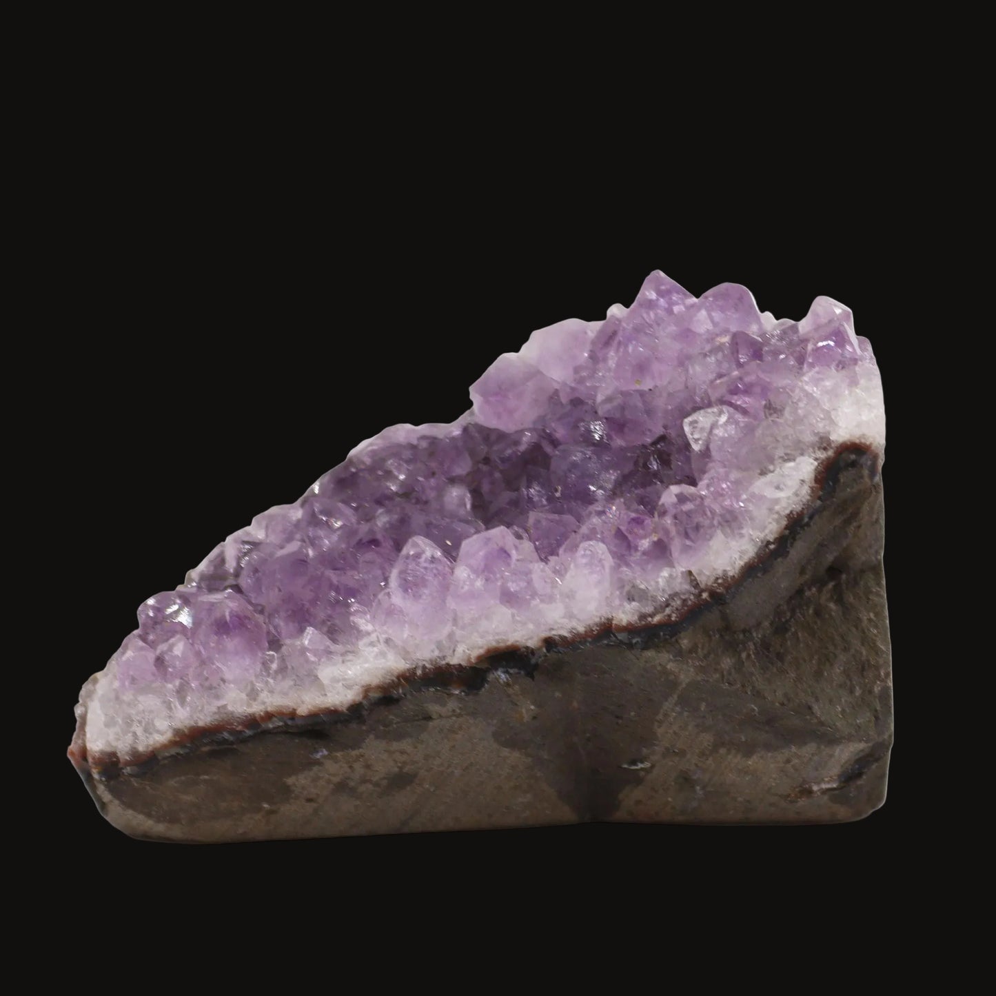 Natural Amethyst Standing Cluster – Medium