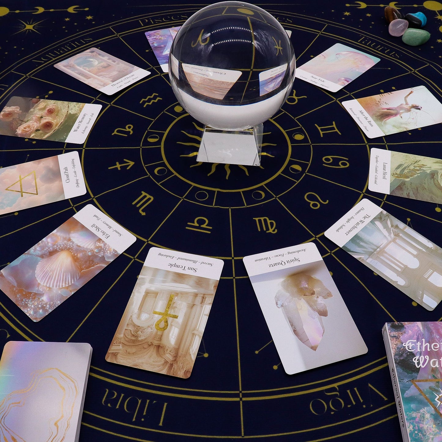 Zodiac Tarot Reading Cloth