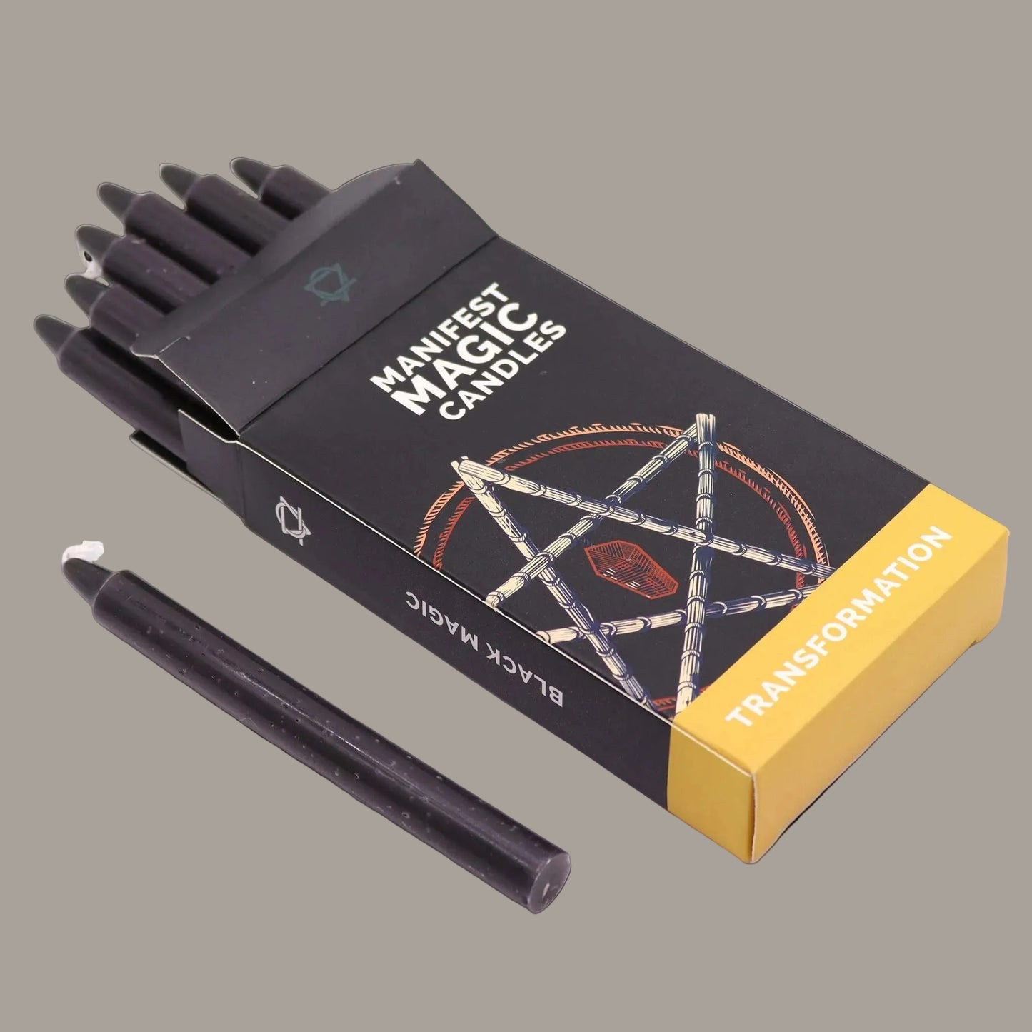Black Transformation Ritual Candles – Pack of 12