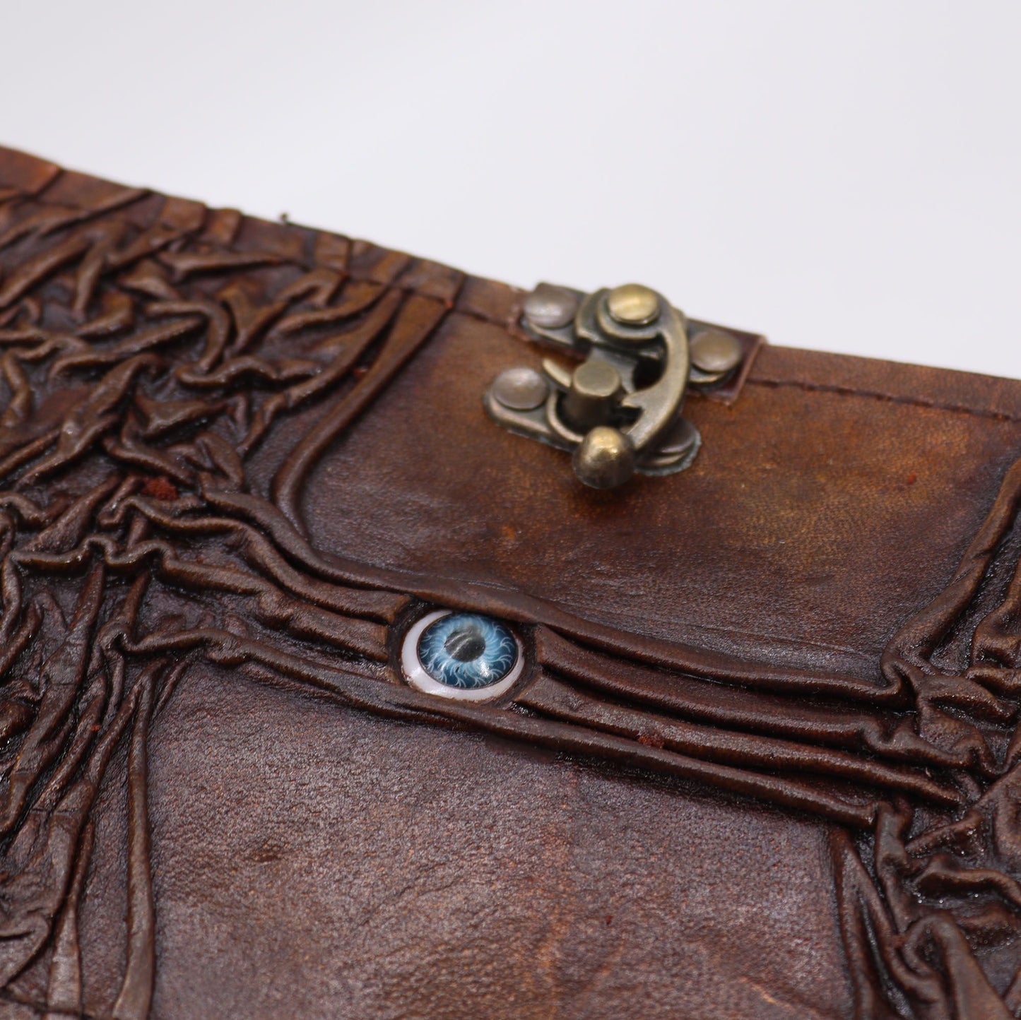 Black Leather Watchful Eye Journal