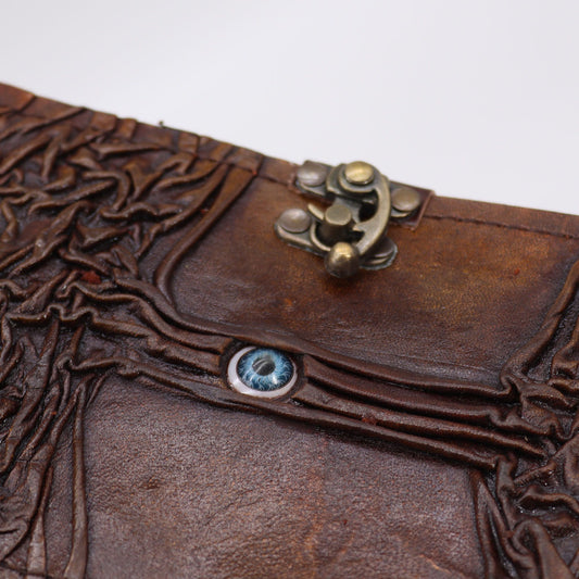 Black Leather Watchful Eye Journal