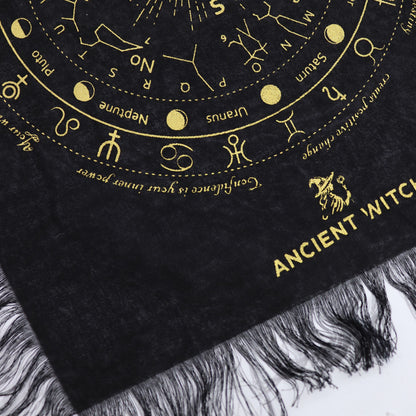 Black & Gold All-Seeing Eye Divination Cloth